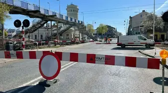 Nocne utrudnienia na ul. Słowackiego. Zamknięty będzie przejazd kolejowy