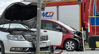 Groźny wypadek na DK12 w Jarostach. Cztery osoby trafiły do szpitala