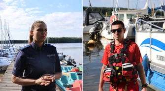 Służby kontrolują akweny w powiecie piotrkowskim. Wspólna akcja nad wodą