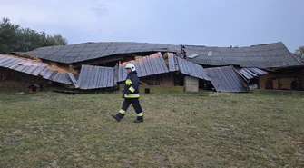Noc pełna interwencji. Nawałnica przeszła nad Piotrkowem i powiatem