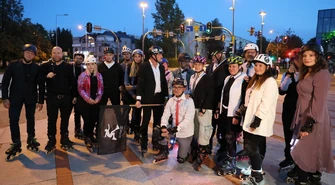 10 lat Nightskating Piotrków. Koncert Kubańczyka i przejazd rolkarzy ulicami Piotrkowa