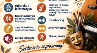 Zajęcia dla dzieci, młodzieży i dorosłych w GOK. Spotkanie organizacyjne już 22 września
