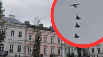 Trzy myśliwce Rafale nad Piotrkowem. Wiemy, co robiły nad miastem [wideo]