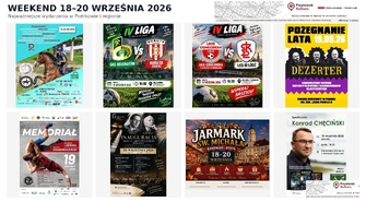 Weekend 18–20 września 2026. Co będzie się działo w Piotrkowie i regionie?