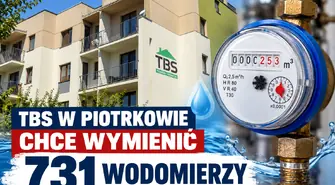   731 nowych wodomierzy w mieszkaniach TBS w Piotrkowie. Będą zdalnie odczytywane