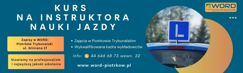 WORD Piotrków  - Kurs Instruktora
