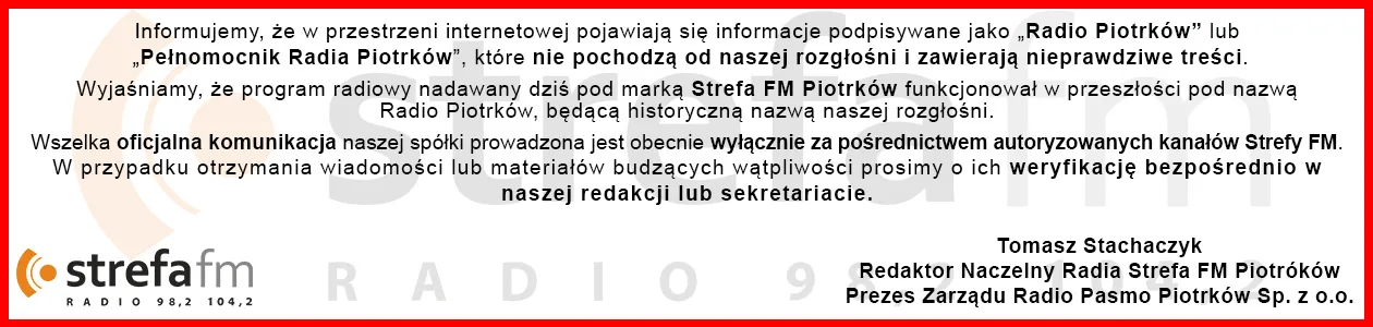 oświadczenie maj