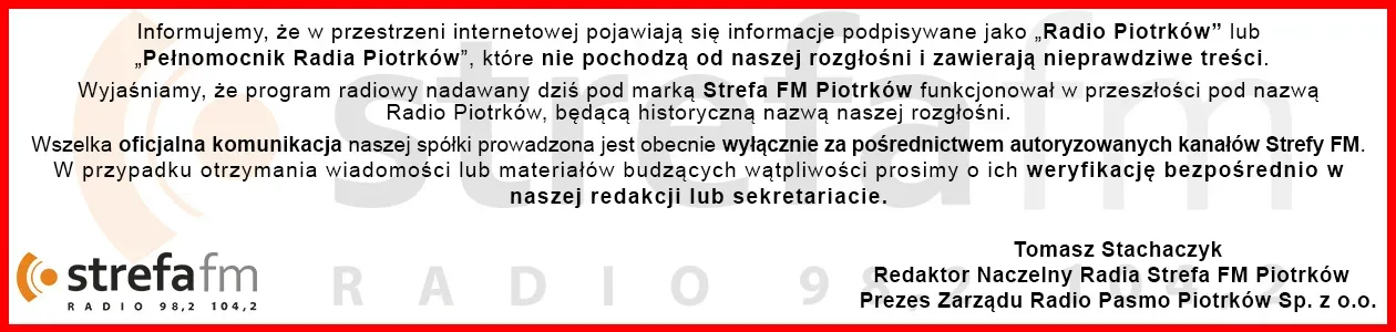 oświadczenie maj