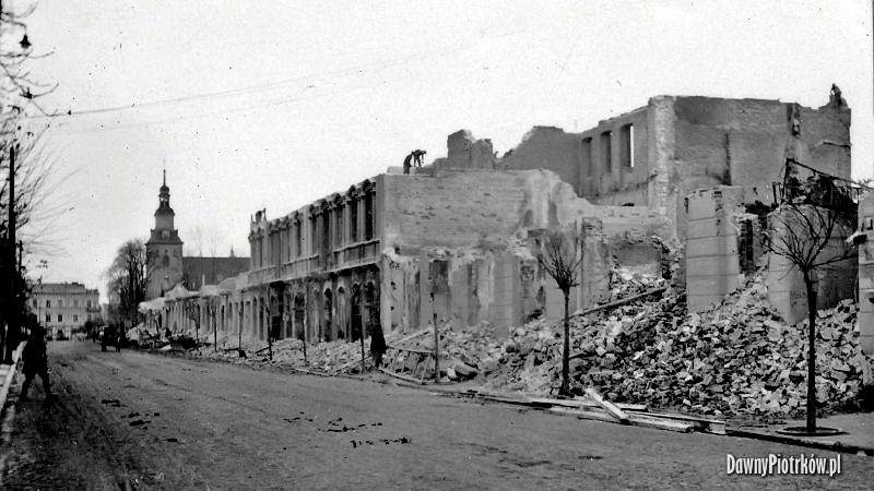 Ulica Juliusza Sowackiego 1939