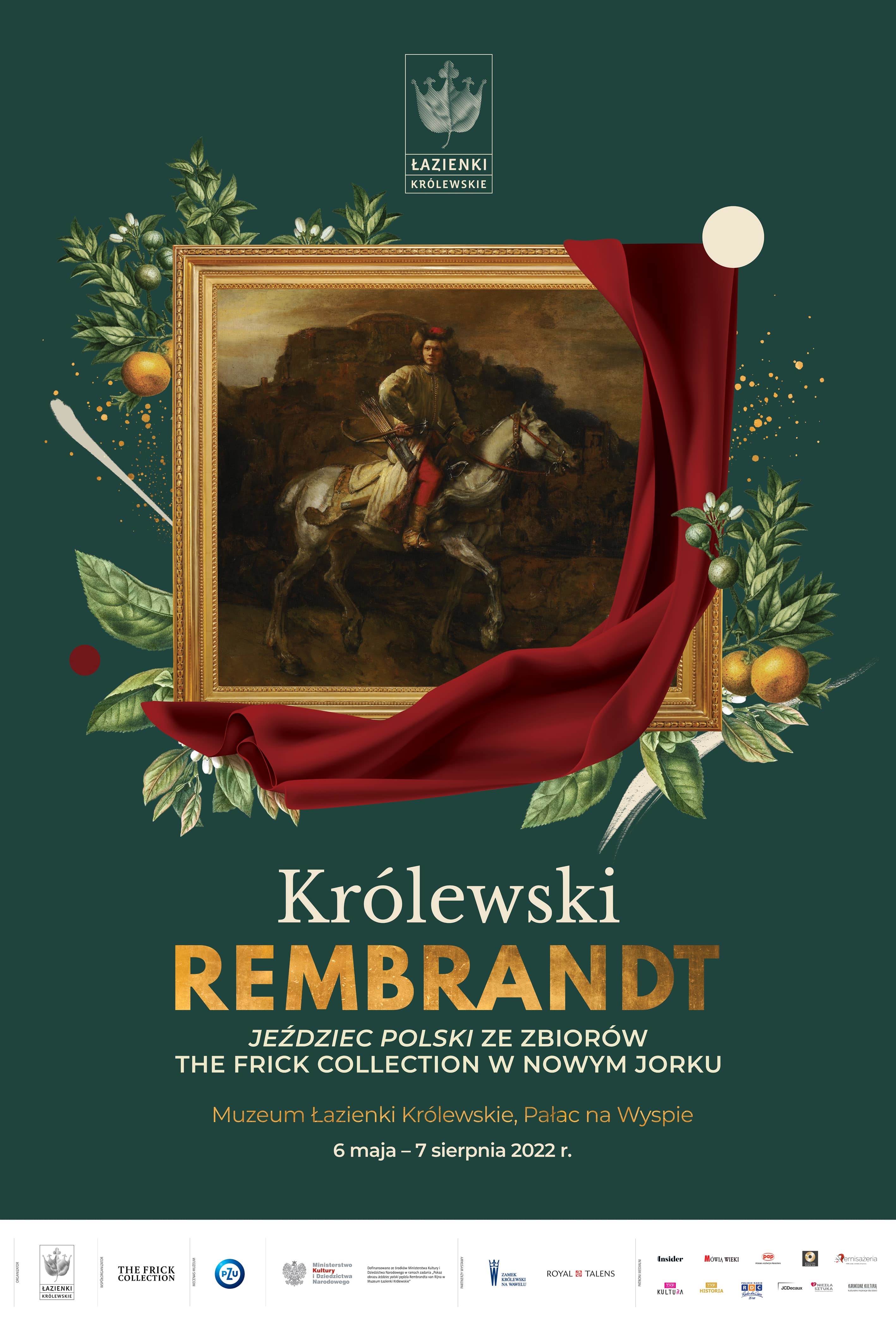 mat.: Muzeum azienki Królewskie w Warszawie - Królewski Rembrandt