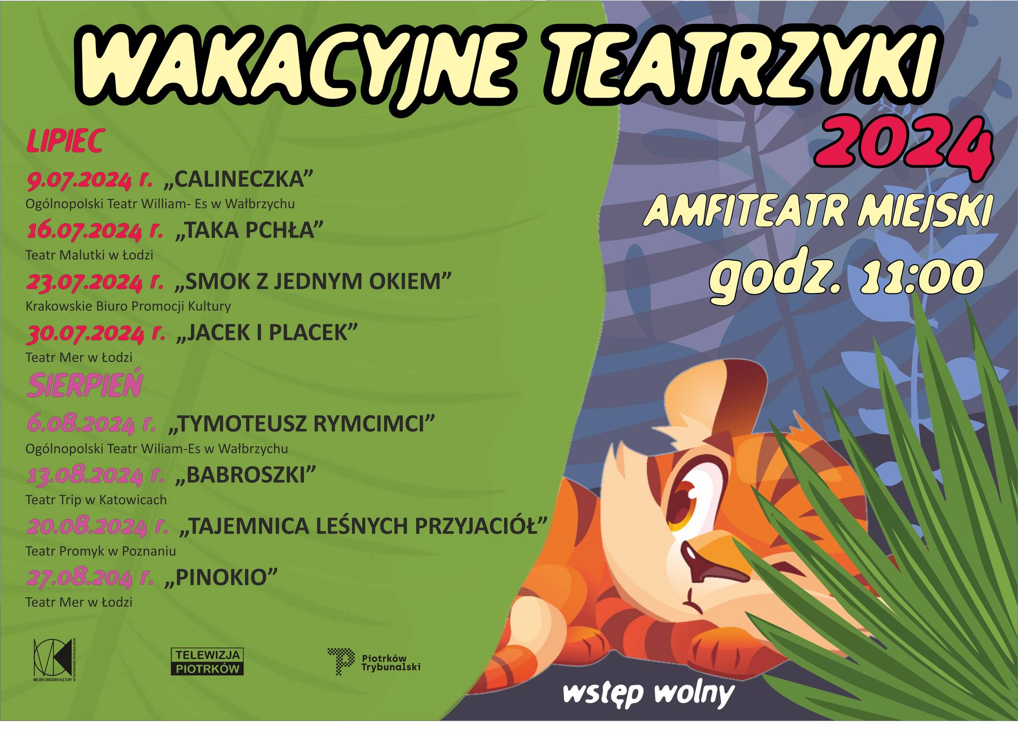 Wakacyjne teatrzyki 2024