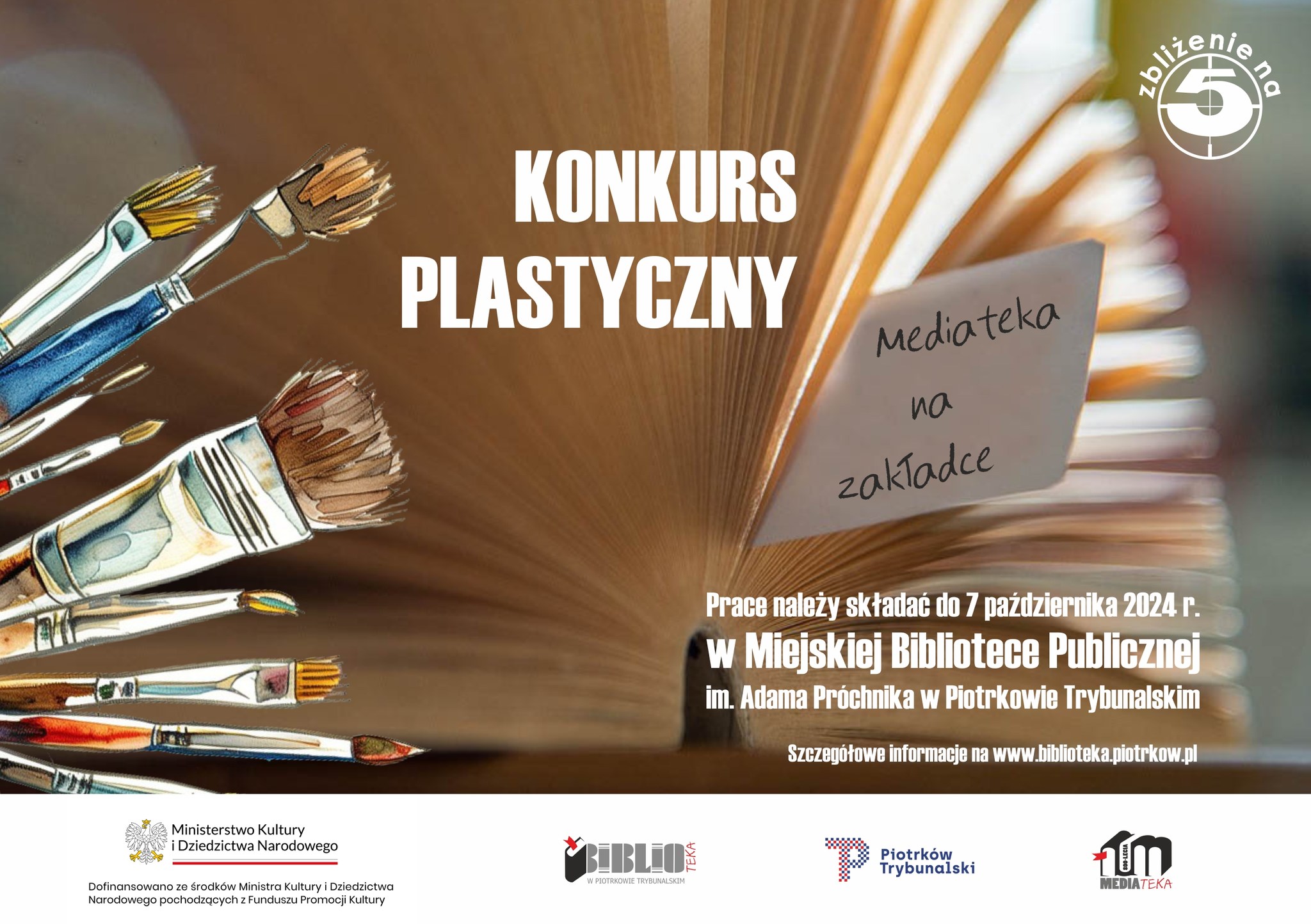 Konkurs „Mediateka na zakładce”