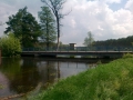 Most w Kudzicach na Luciy - 21.05 /Stan wody 4,20 m./